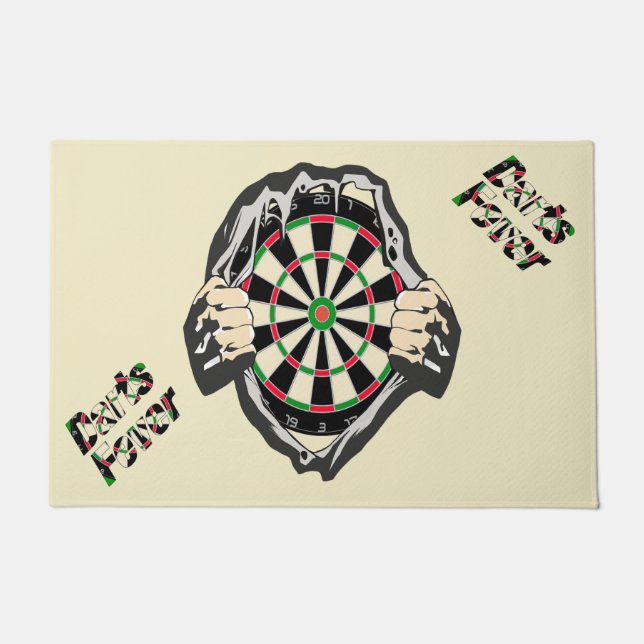 Felpudo Avance hacia el Bullseye - Ultimate Dartboard (Anverso)