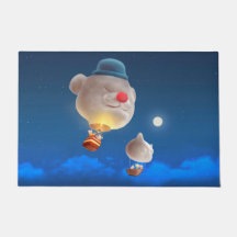 Aventura con globo de cielo nocturno