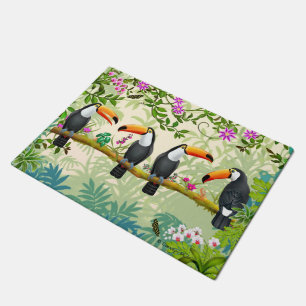 Felpudo Aves Tácticas de la Selva Tropical
