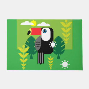 Felpudo Aves Tropicales Turcas