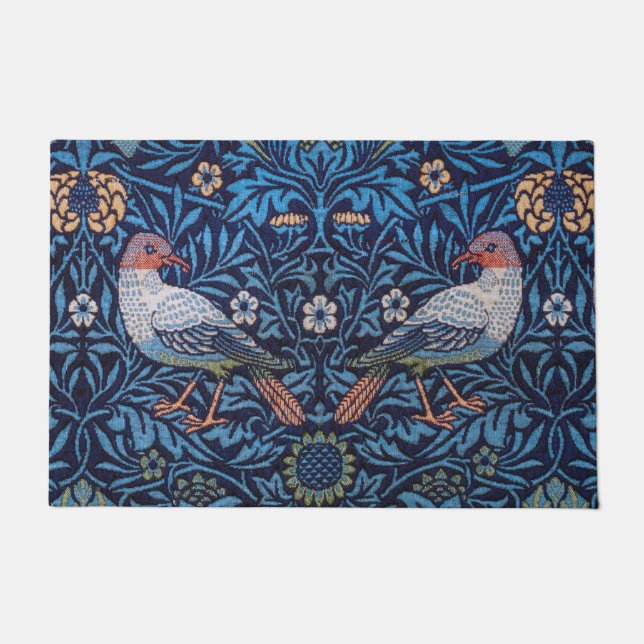 Felpudo Aves, William Morris (Anverso)