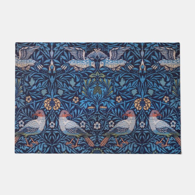 Felpudo Aves, William Morris (Anverso)