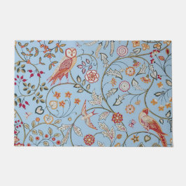 Felpudo Aves y flores, William Morris