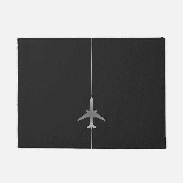 Felpudo Aviación Minimalista (Anverso)