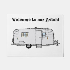 Felpudo Avion Doormat - Listo para la personalización!