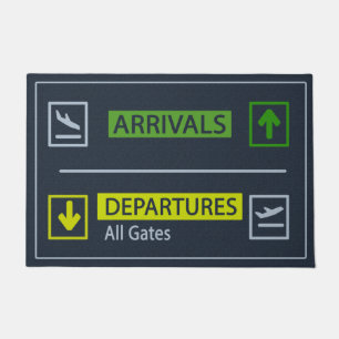 Felpudo Avión Lover Doormat, Regalo Para El Amante Piloto