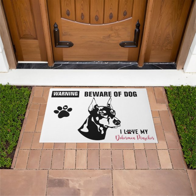 Felpudo Aviso -24" x 36" Mat de puerta (Exterior)