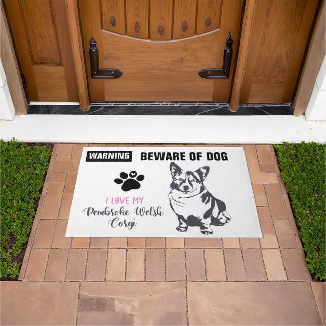 Felpudo Aviso -24" x 36" Mat de puerta (Exterior)