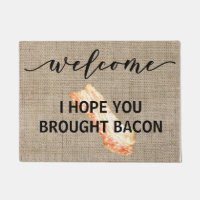 Aviso Espero que hayas traído a Bacon