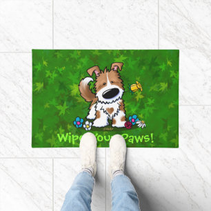 Felpudo Ayudante del jardín Cute perro Doormat