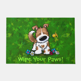 Felpudo Ayudante del jardín Cute perro Doormat