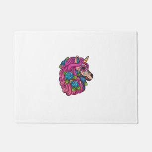 Felpudo Azúcar de Unicornio Calavera México Calavera Día d