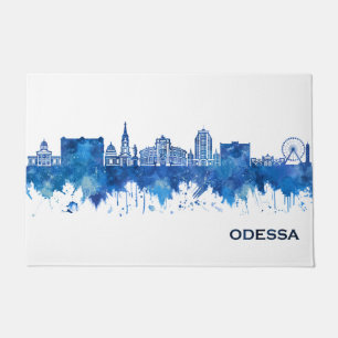 Felpudo Azul aéreo de Odessa Ucrania