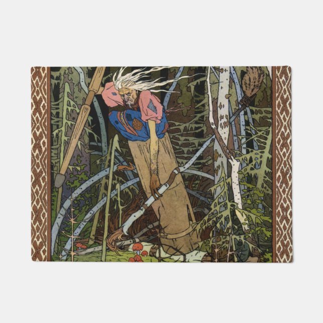 Felpudo Baba Yaga Bibilib 1900 (Anverso)