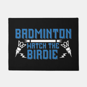 Felpudo Badminton - Mira el Doormat de Birdie
