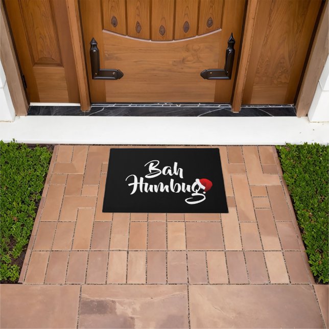 Felpudo Bah Humbug Door Mat (Exterior)