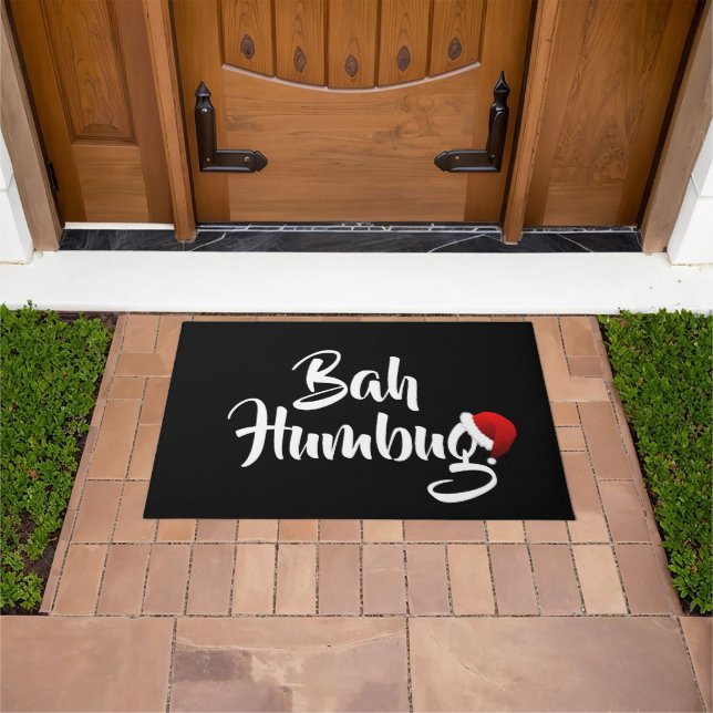 Felpudo Bah Humbug Door Mat (Exterior)