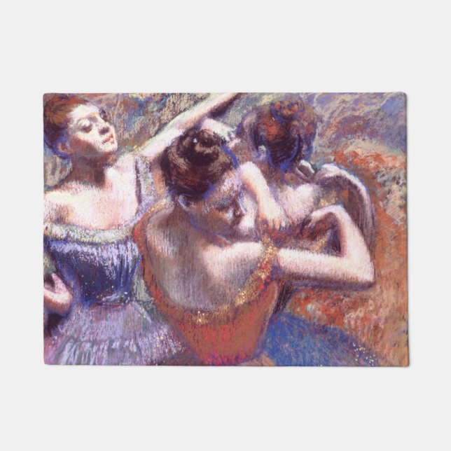 Felpudo Bailarinas 1899 Edgar Degas (Anverso)