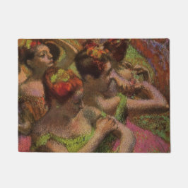 Felpudo Bailarinas Ajustando sus Vestidos (Edgar Degas)