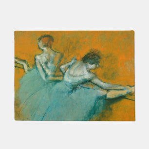 Felpudo Bailarinas de Degas en el ballet de bar