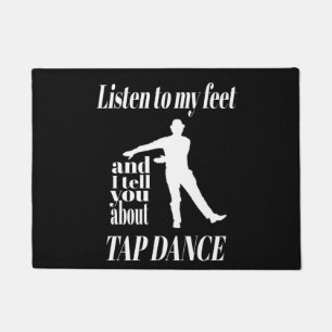 Felpudo Baile Tap - Escuche Mi Baile Tap De Pies