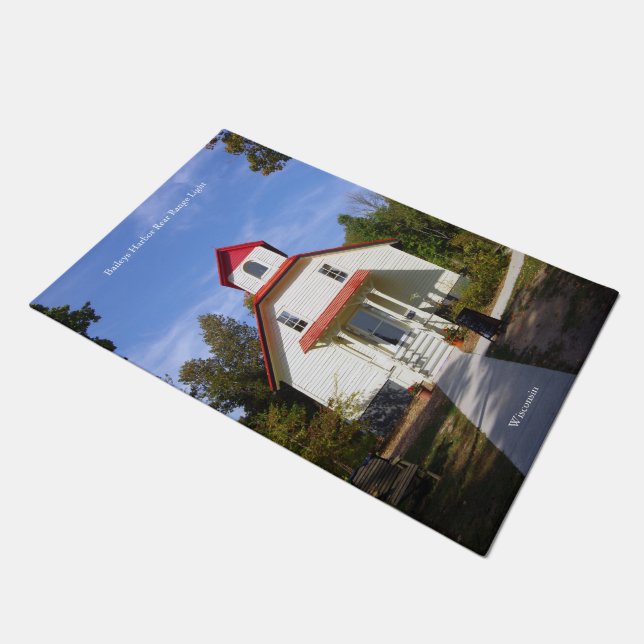 Felpudo Baileys Harbor Rear Range Light door mat (Angular)