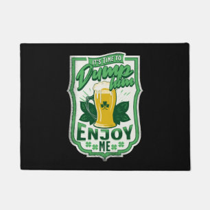 Felpudo Baje su gracioso humor anti novio St Patricks