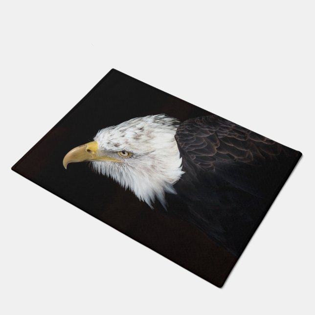 Felpudo Bald Eagle Portriat (Angular)
