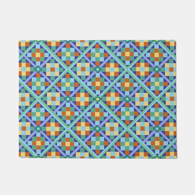 Felpudo Baldosas de Marruecos (Anverso)