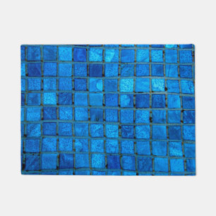 Felpudo Baldosas submarinas azules