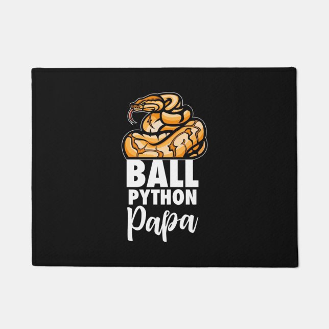 Felpudo Ball Python Papa (Anverso)
