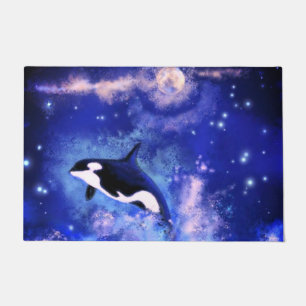 Felpudo Ballenas asesinas en Doormat de Luna Llena - Nigh 