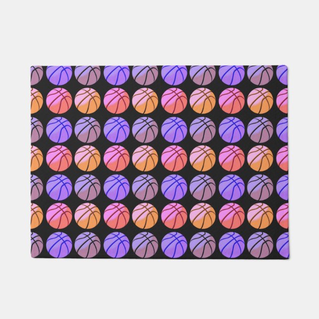 Felpudo Baloncesto Pop Art (Anverso)