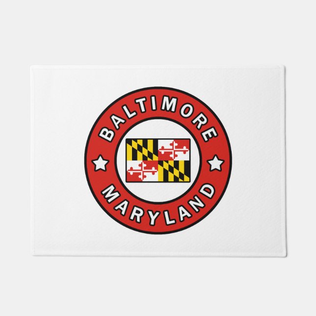 Felpudo Baltimore Maryland (Anverso)