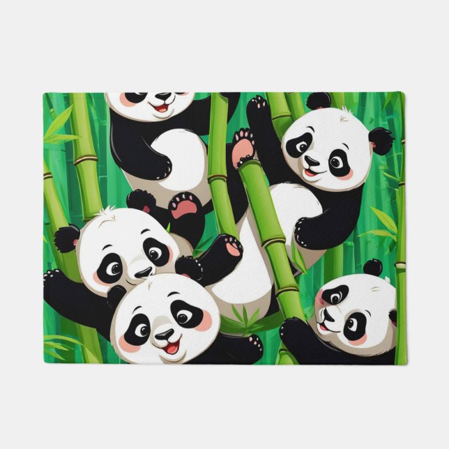 Felpudo Bamboo Panda (Anverso)