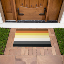 Felpudo Bandas de Orgullo de Oso