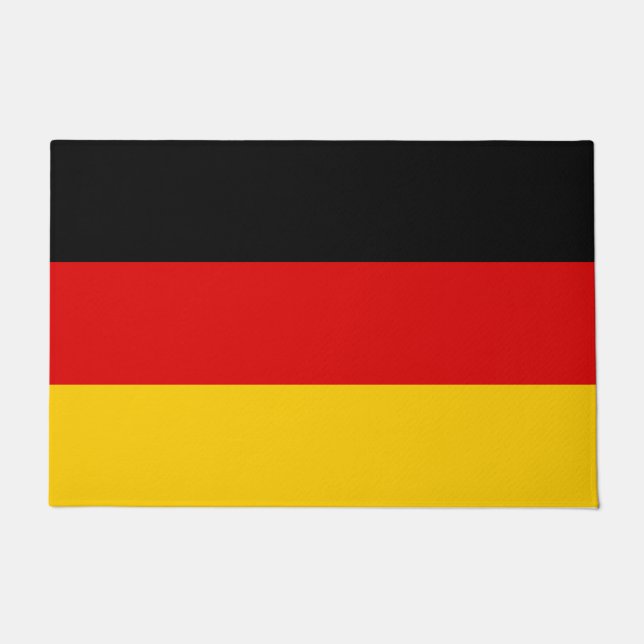 Felpudo Bandera alemana (Alemania) (Anverso)