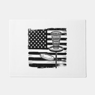 Felpudo Bandera Americana de Golf de Disco
