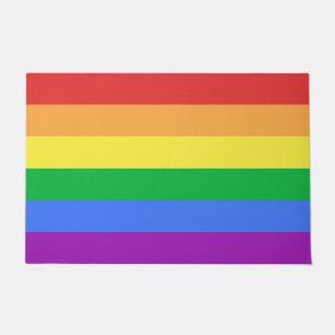 Felpudo Bandera arco iris