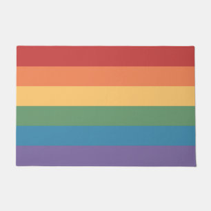 Felpudo Bandera arcoíris de orgullo gay LGBT
