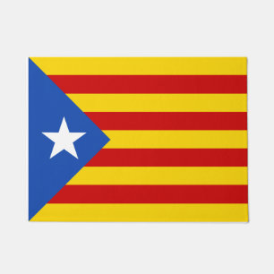 Felpudo Bandera catalana y catalán - La Senyera Estelada