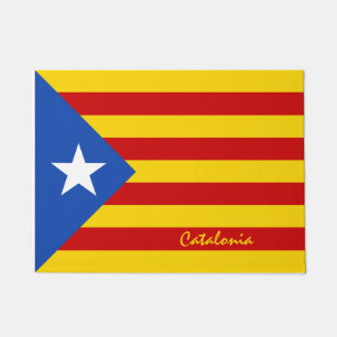 Felpudo Bandera catalana y catalán - La Senyera Estelada