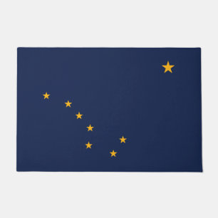 Felpudo Bandera de Alaska
