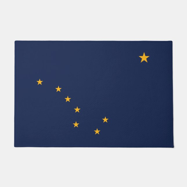 Felpudo Bandera de Alaska (Anverso)