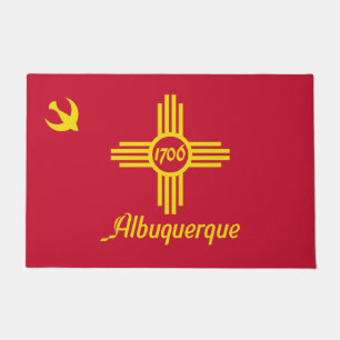 Felpudo Bandera de Albuquerque (Nuevo México)