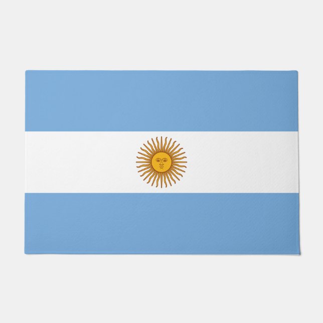 Felpudo Bandera de Argentina (Anverso)