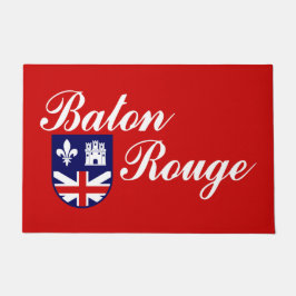Felpudo Bandera de Baton Rouge (Luisiana)