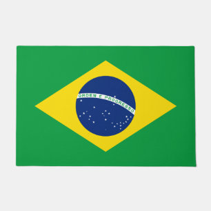 Felpudo Bandera de Brasil