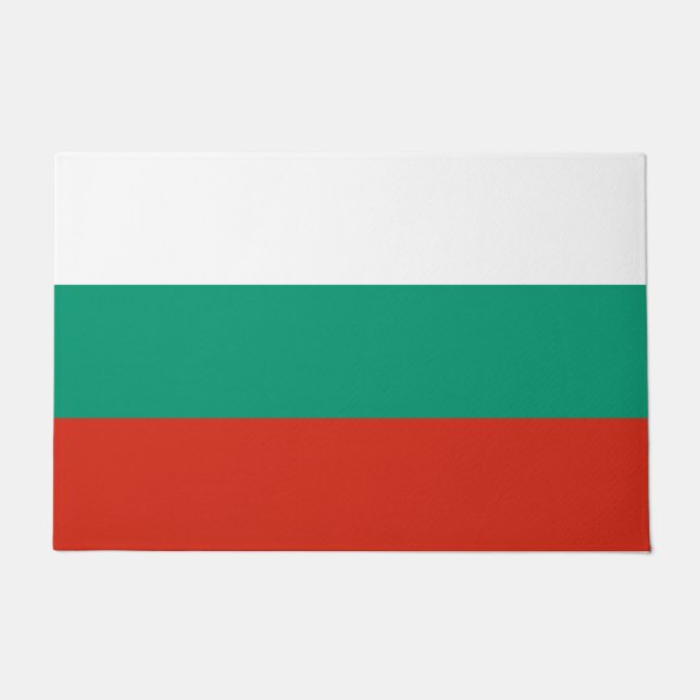 Felpudo Bandera de Bulgaria (Anverso)