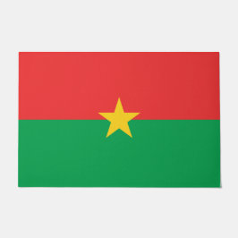 Felpudo Bandera de Burkina Faso